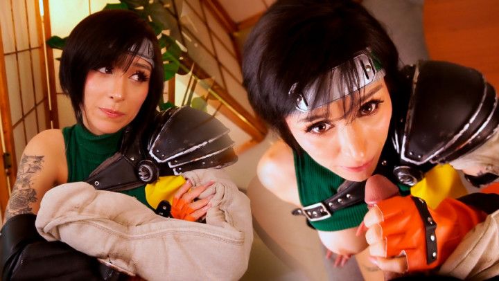 POV: I suck my brother's dick as Yuffie from Final fantasy