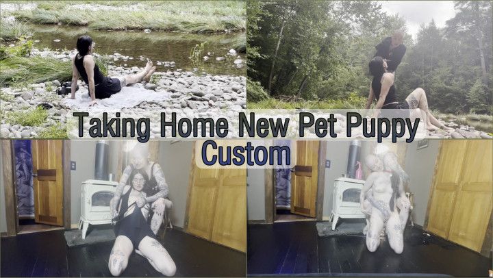 Taking Home New Puppy Custom