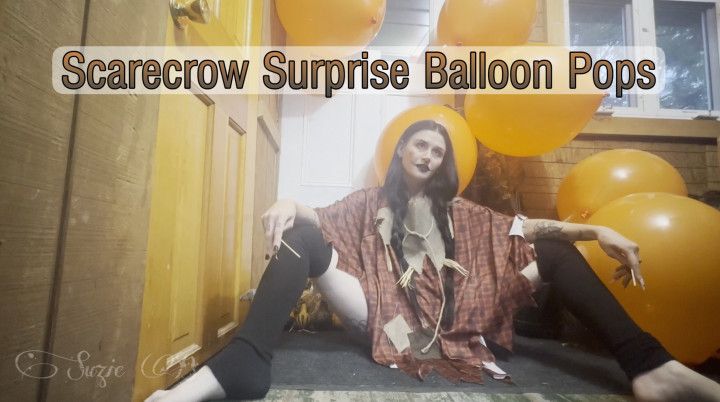 Scarecrow Surprise Balloon Pops