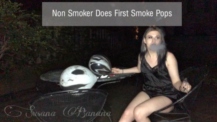 Non Smoker Does First Smoke Pops