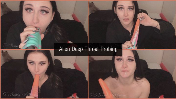 Alien Deep Throat Probing