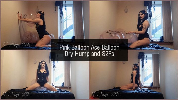 Pink Balloon Ace Dry Humping and S2Ps