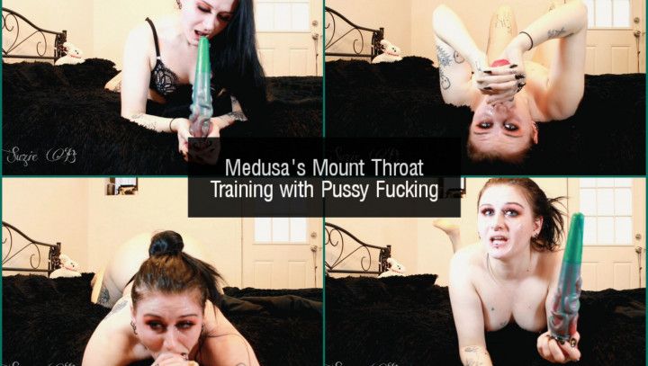 Medusa's Mount Throat Train Pussy Fuck