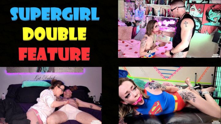 Supergirl/Linda Lang Double Cum Feature