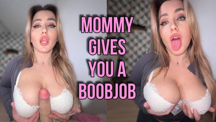 Mommy gives you a boob job - Taboo POV