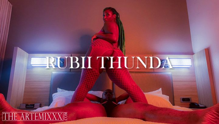 Big booty Rubii Thunda first porn scene