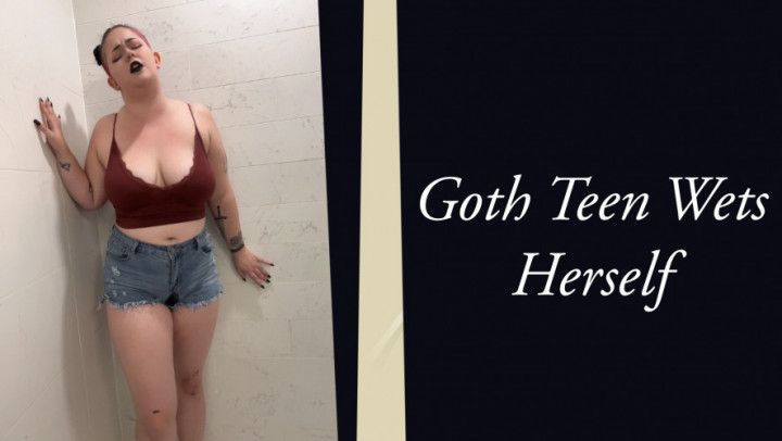 Goth Teen Wets Herself