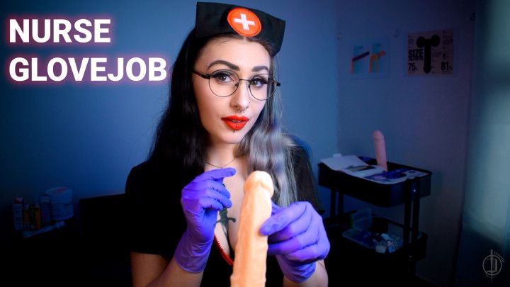 Nurse Medical Glove Handjob POV