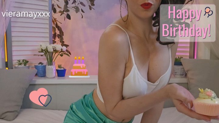 Birthday Surprise- Vibrator