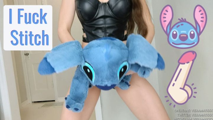 Fucking My Stuffie With Strap-On