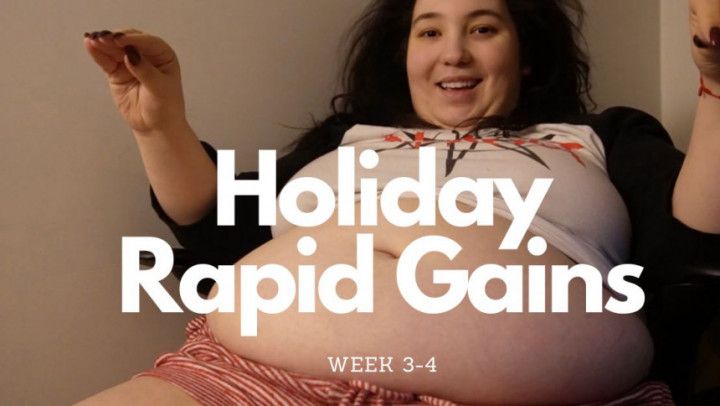 Holiday Gaining Challange // Week 3-4