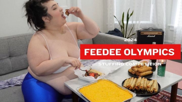 Feedee Olympics 2024 // Stuffing Trials