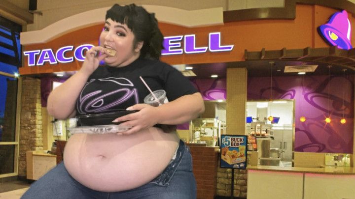 Fast Food Clerk Turned Fat Feedee