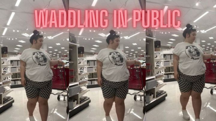 Public Waddles and Public Belly Touching