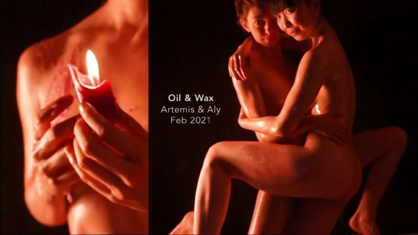 Sensual Oil Massage &amp; Wax Play