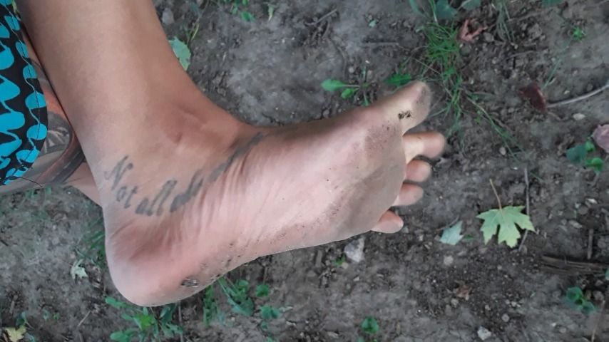 Outdoor Dirty Feet