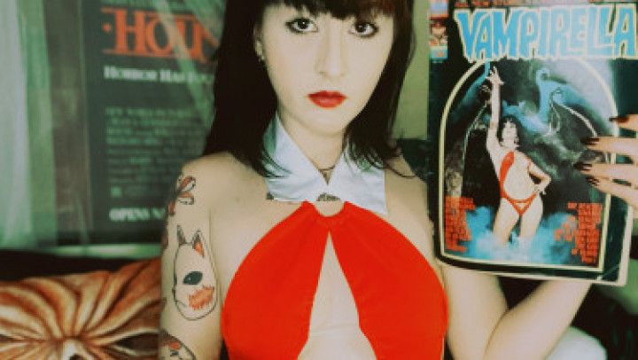 Vampirella is disappointed in your offering