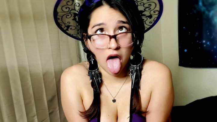 Slutty Witch Needs Your Cum for a Spell