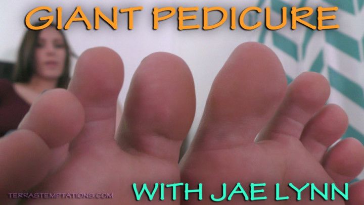 Giant pedicure