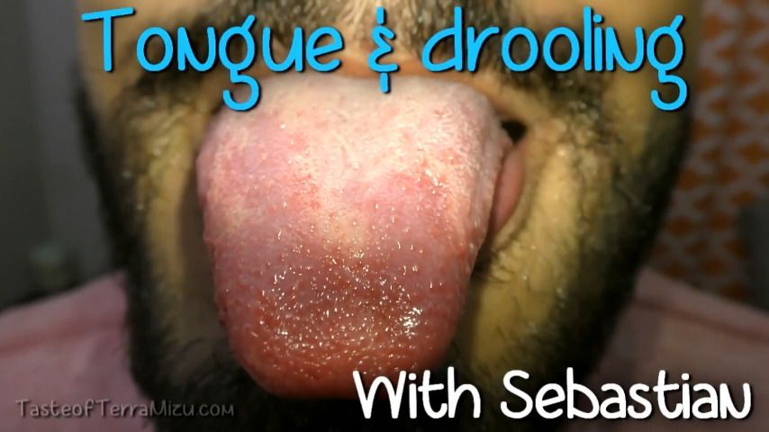 Tongue &amp; drooling - Sebastian Cums