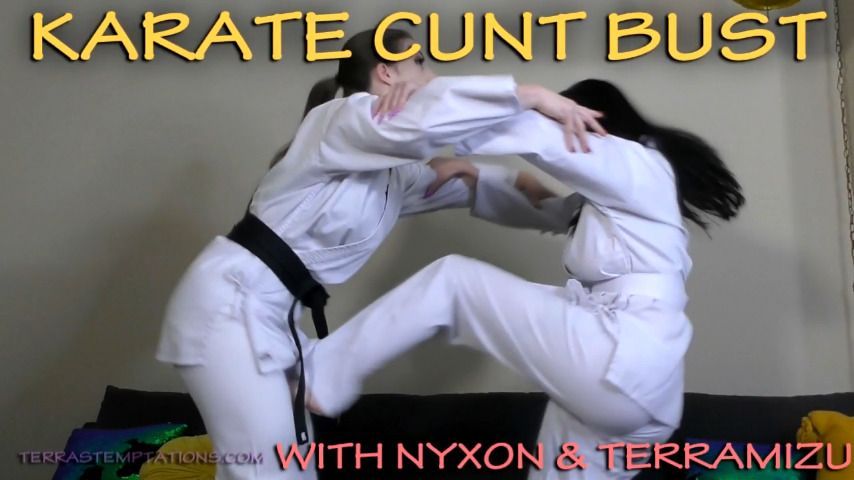 Karate cunt bust - Nyxon &amp; TerraMizu