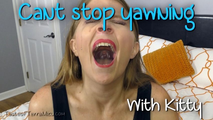 Cant stop yawning - Kitty Quinn