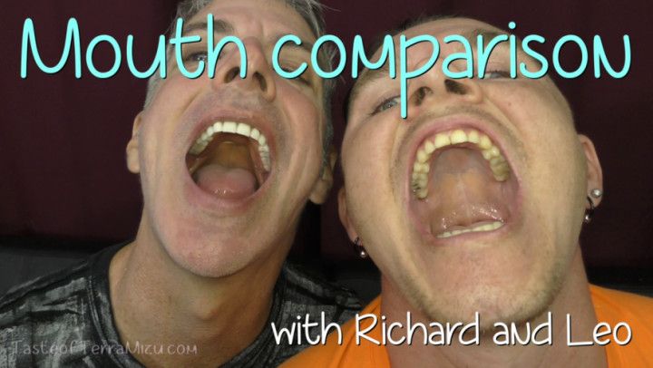 Mouth Comparison - Richard Lennox &amp; Leo