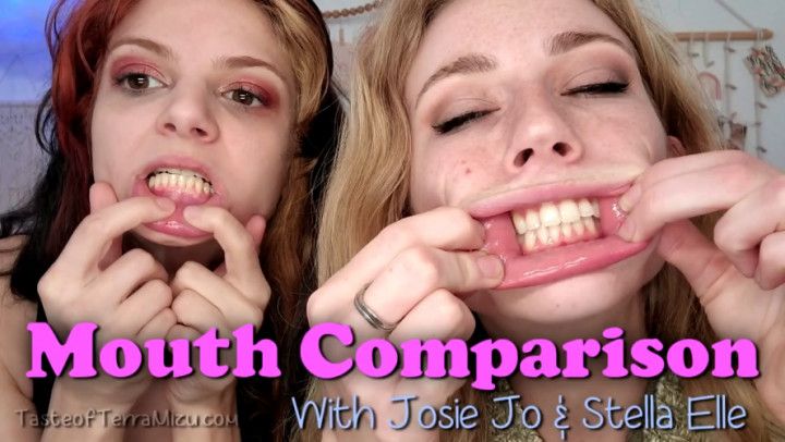 Mouth Comparison - Josie Jo &amp; Stella Elle