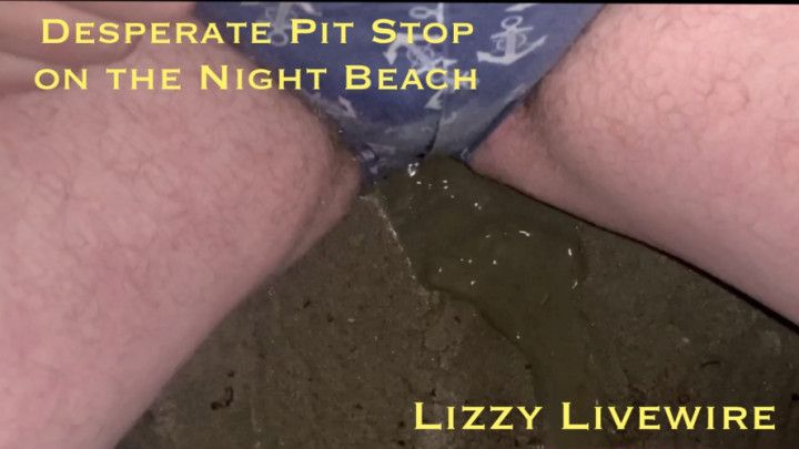 Desperate Night Beach Pit Stop Wetting