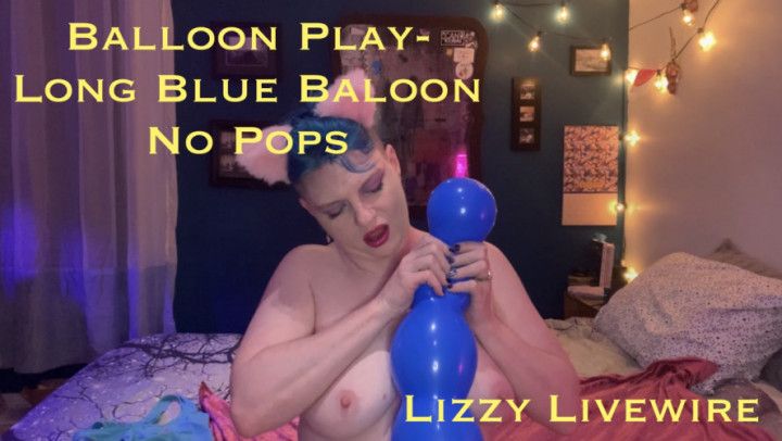 Blowing Up Weird Blue Balloon