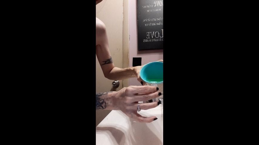 Piss Vial Prep - Femdom Toilet Slave