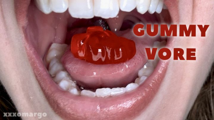 Vore with Gummy Bears POV Mouth Fetish Drool