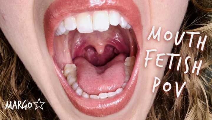 Mouth Fetish Close Up POV Tongue Uvula Teeth and Throat