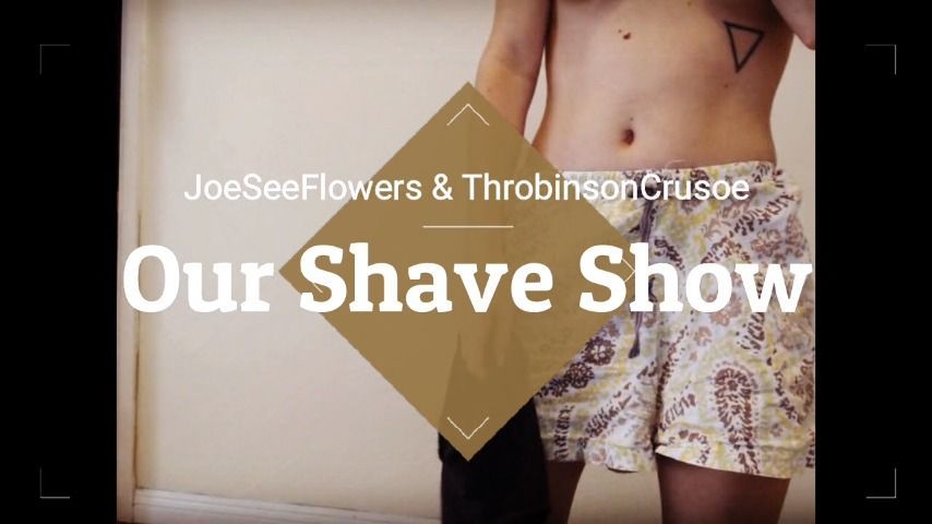 Our Shave Show: Shave My Hairy Pussy