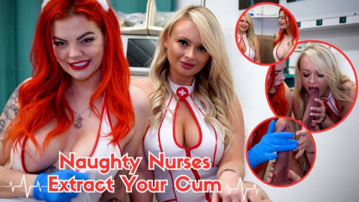 Naughty Nurses Extract Your Cum - Ft Rebecca Goodwin