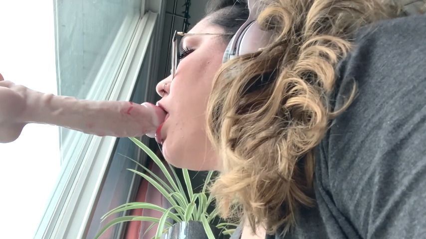 First Time Dildo Blowjob With Throat Pie