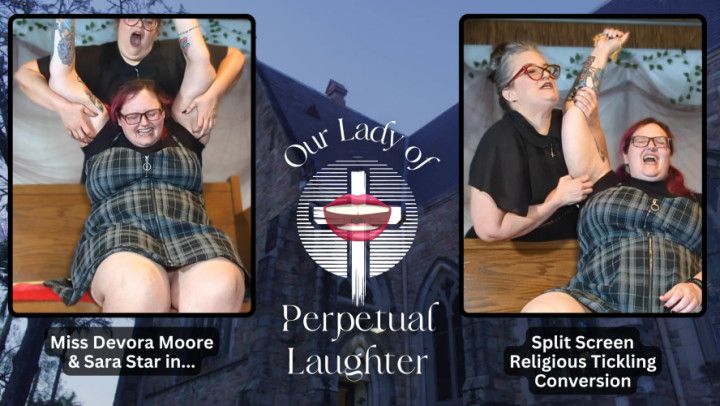 Our Lady of Perpetual Laughter: Religious Femdom Tickling