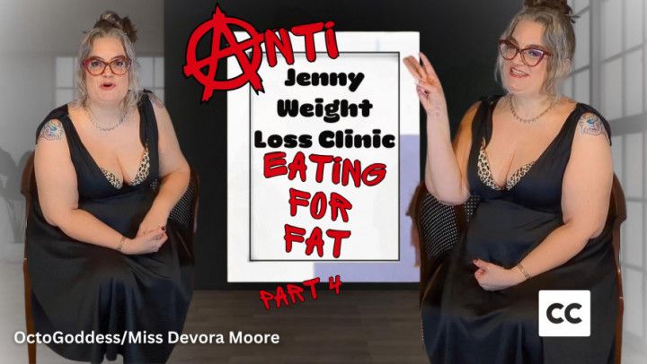 AntiJenny Weight Gain Clinic 4: MiLF BBW Fat Captioned