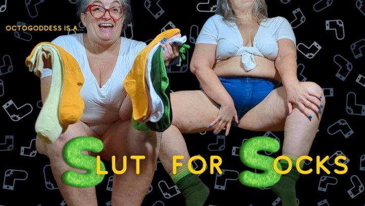 Slut for Socks: BBW Horny MiLF Domme OctoGoddess