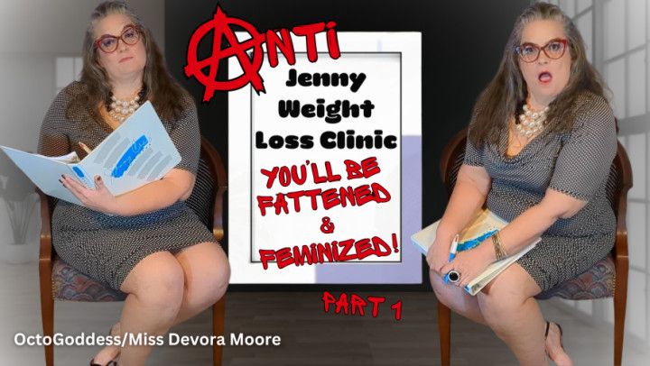 AntiJenny Weight Gain Clinic 1: Feminization Fattening