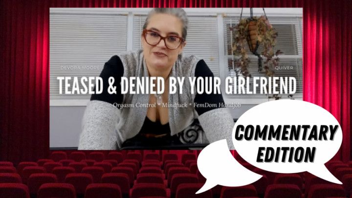 Denial Girlfriend: Porn Commentary Ed