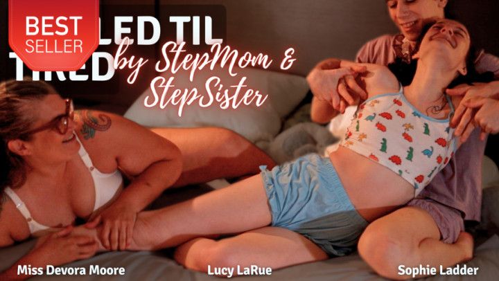 Tickled Til Tired: Tickling Mommy Gets Daughters off to bed