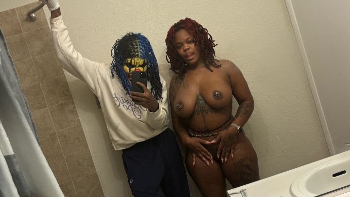 Siren Nudist Gets Her Pussy Fucked Hard In Public Bathroom
