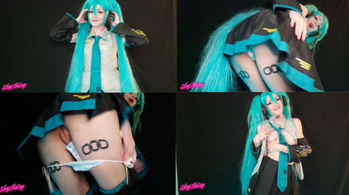 Hatsune Miku gives you a Private Tour of her Body