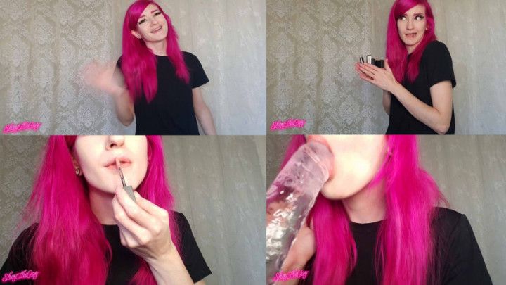 Lipstick Saleswoman Sucks you off ORAL FIXATION ROLEPLAY