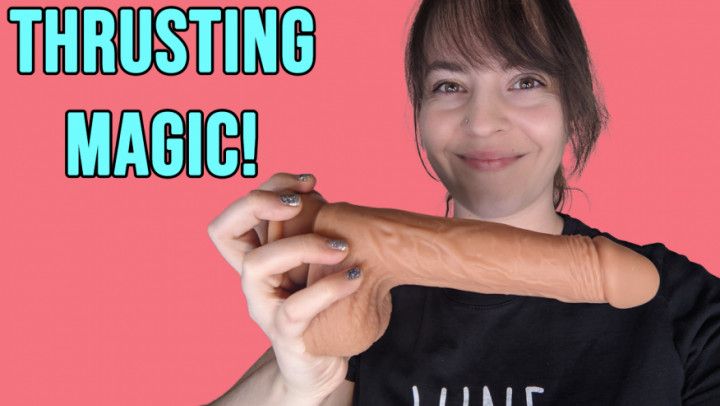 Realistic Thrusting Dildo