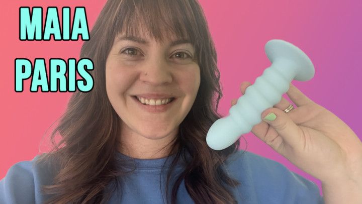 Maia Paris Ribbed Silicone Dildo