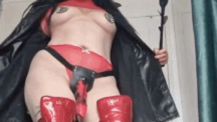 Mistress wants you on your knees Spank and fucking you