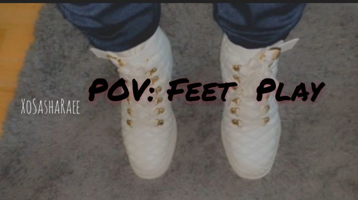POV: Feet Play Undressing