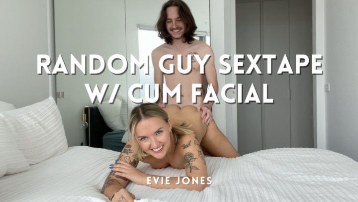 Random Guy Sextape with Cum Facial